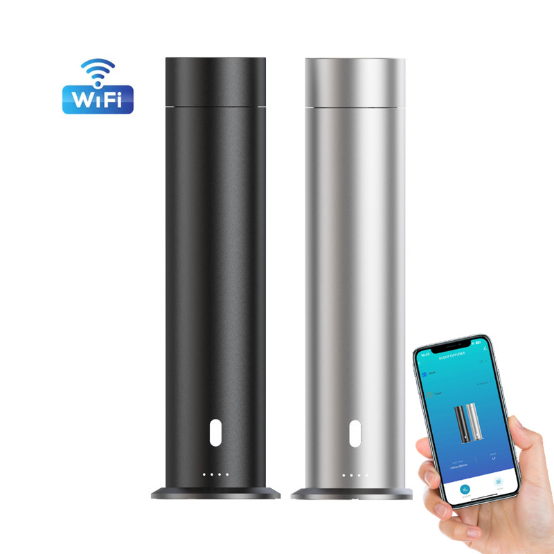Hotel waterless scent diffuser with WiFi app control